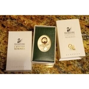 Swarovski Crystal Memories 168677 Baby Pacifier Pendant Gift Shower Wedding